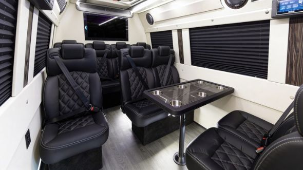12 passenger sprinter van interior irving