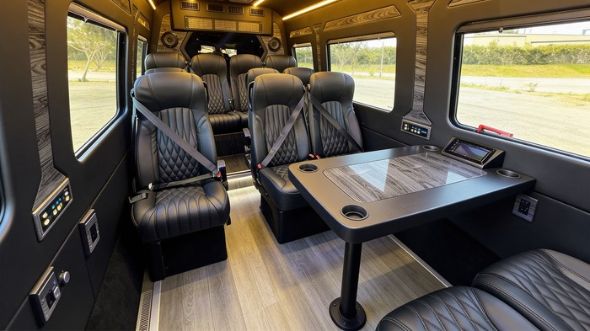 12 passenger sprinter van interior richardson