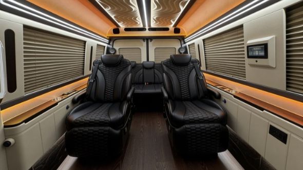 8 passenger sprinter van interior carrollton