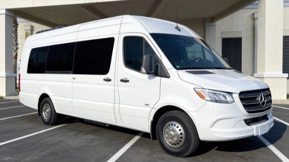 dallas wedding sprinter van rental