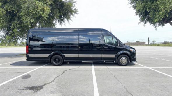 frisco employee shuttle van service
