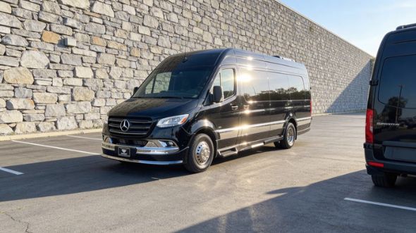 irving sporting event sprinter van rental