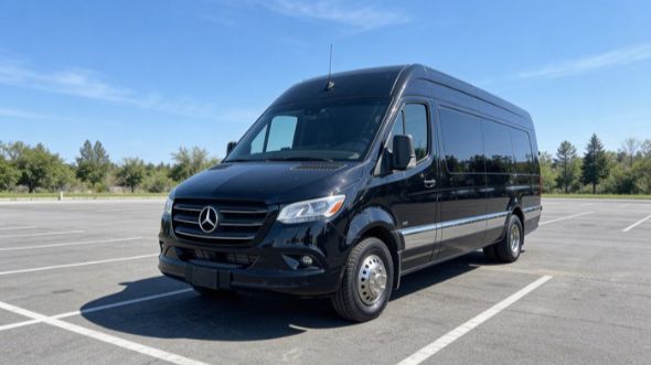 mckinney wedding sprinter van rental