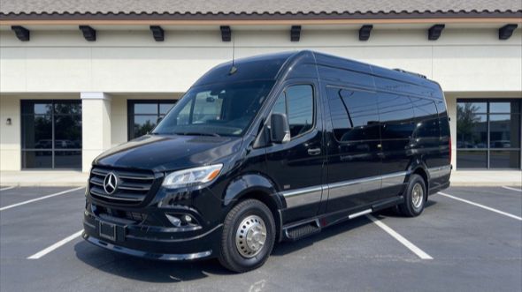 plano concert sprinter van rental