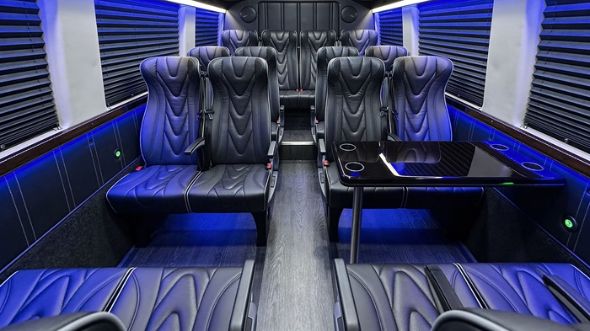 richardson 20 passenger sprinter van interior