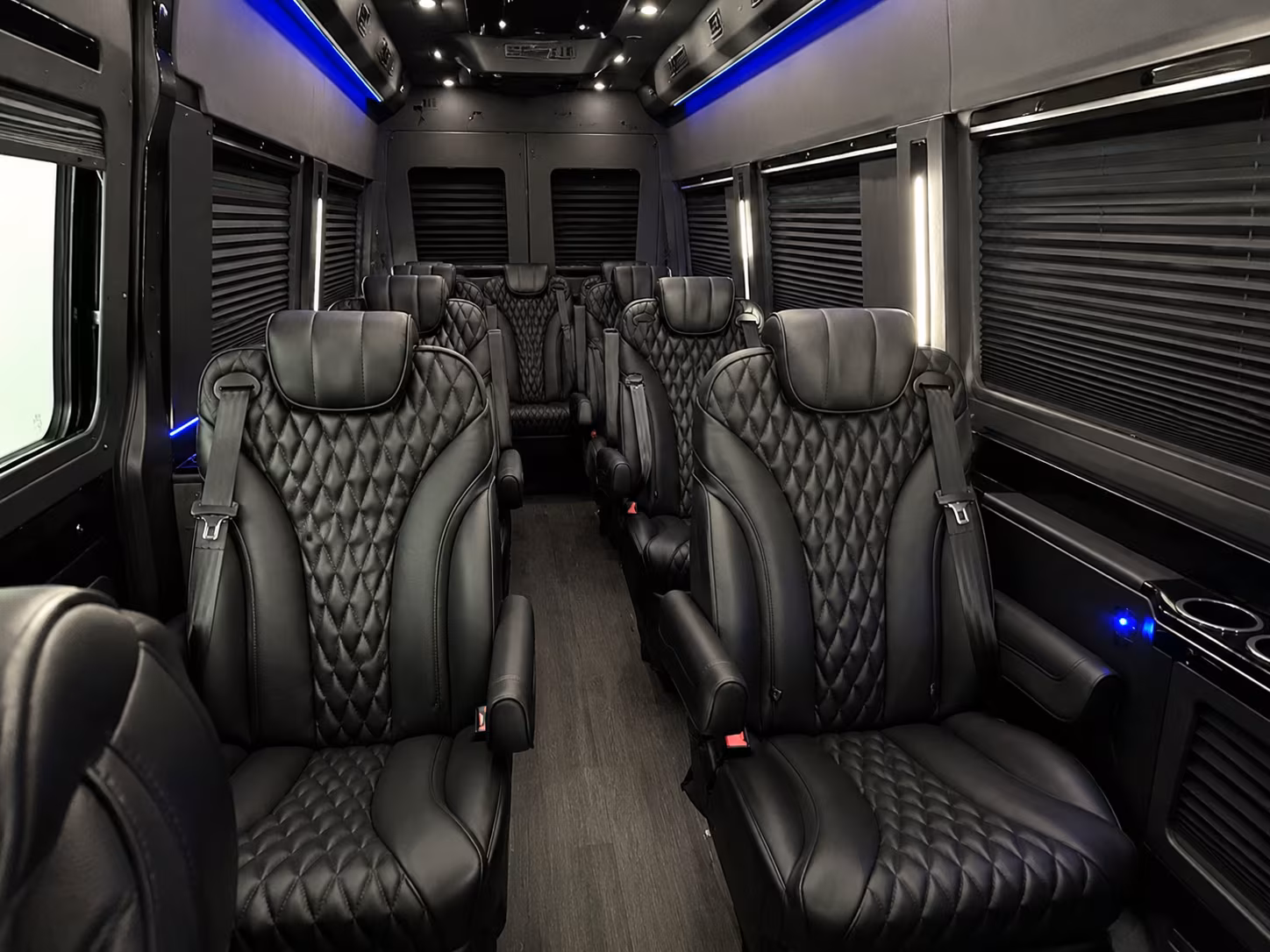 10 passenger sprinter van inside