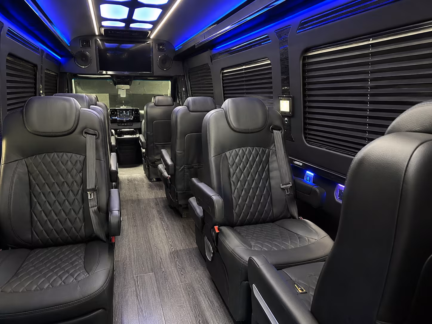 richardson 15 passenger sprinter van interior