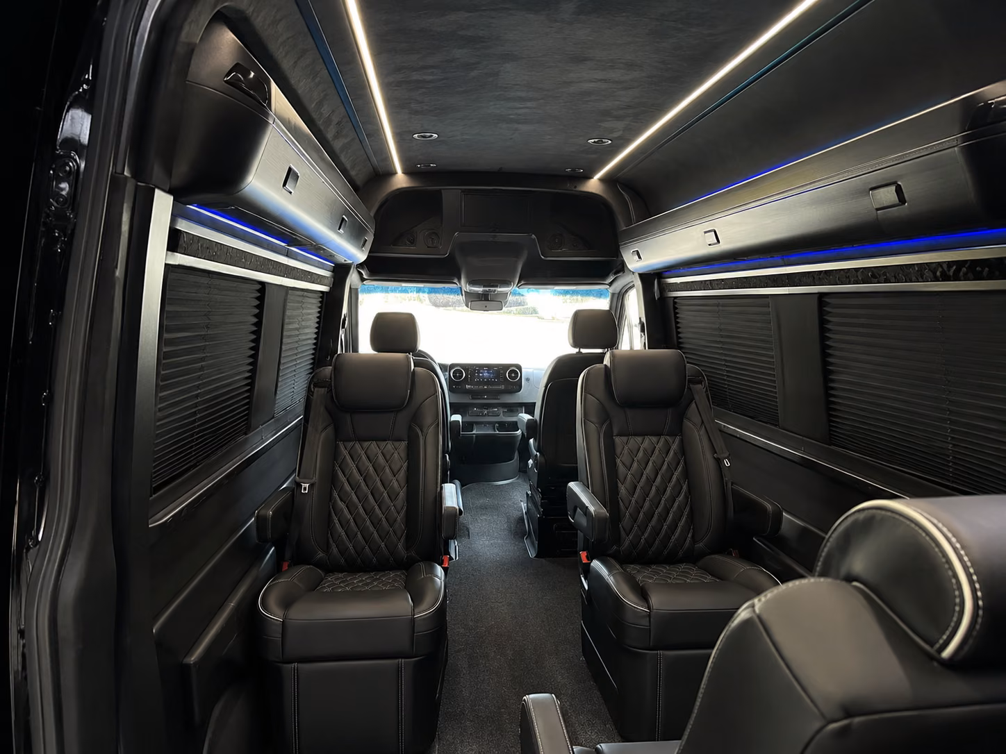 richardson 18 passenger sprinter van inside