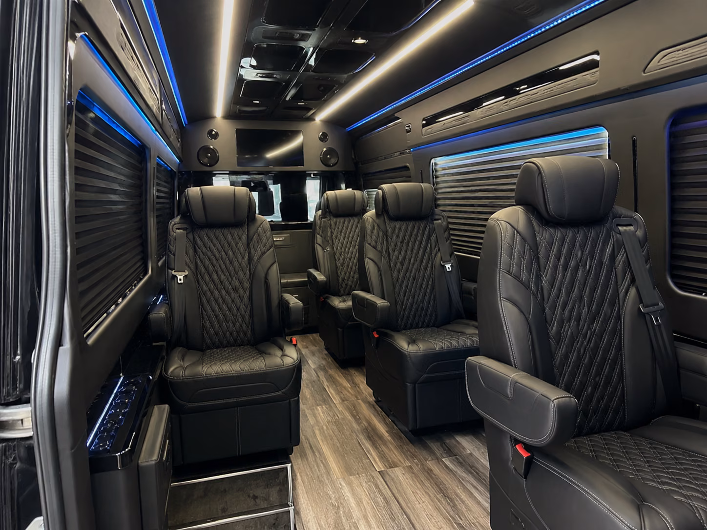richardson 18 passenger sprinter van interior