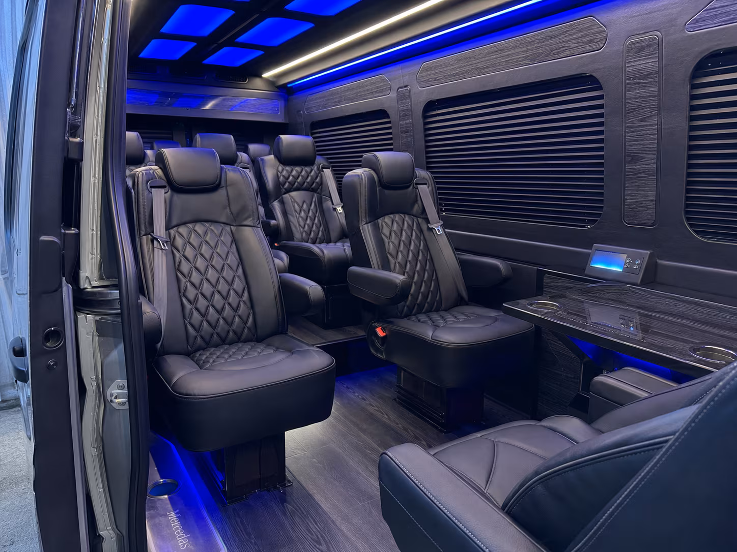 sprinter van transportation for groups and events across richardson